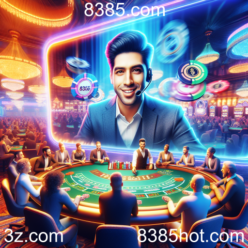 A Experiência Imersiva dos Cassinos ao Vivo no 8385.com